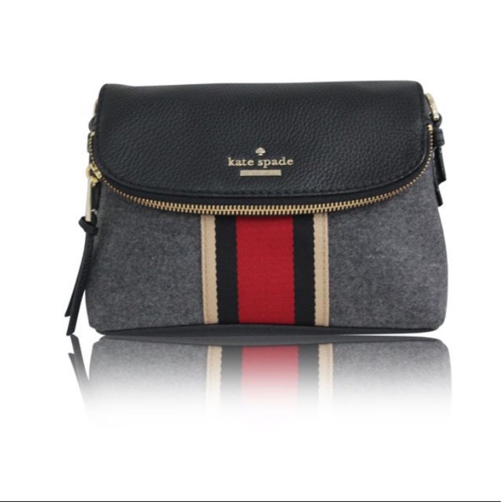 Kate Spade wool crossbody purse